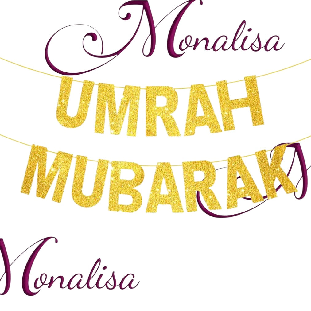 Umrah Mubarak Bunting Decoration