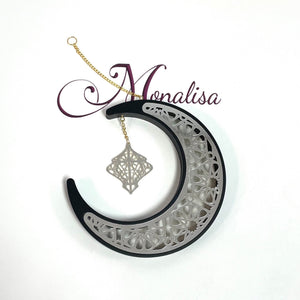 3D Crescent Moon