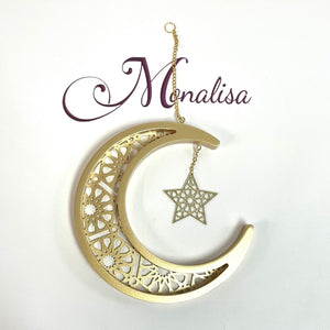 3D Crescent Moon